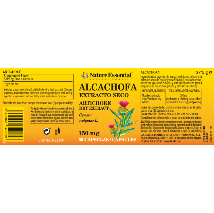 Alcachofa - Alecobio