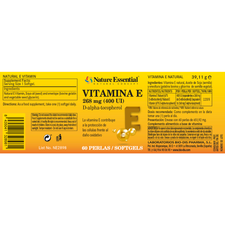 Vitamina E - Alecobio