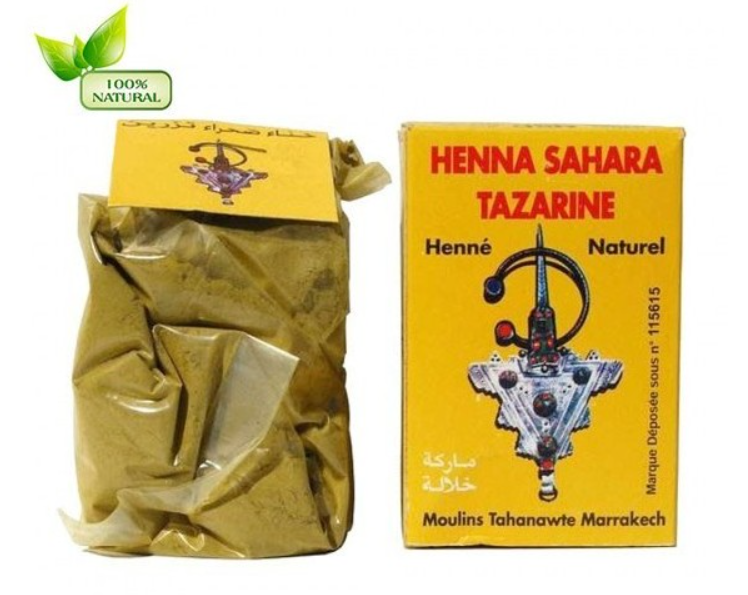 Henna Sahara Tazarine Cabello y Tatuajes - Alecobio
