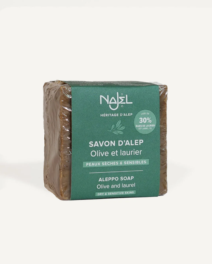 Jabón de Alepo al 30% de Bayas de Laurel - Alecobio