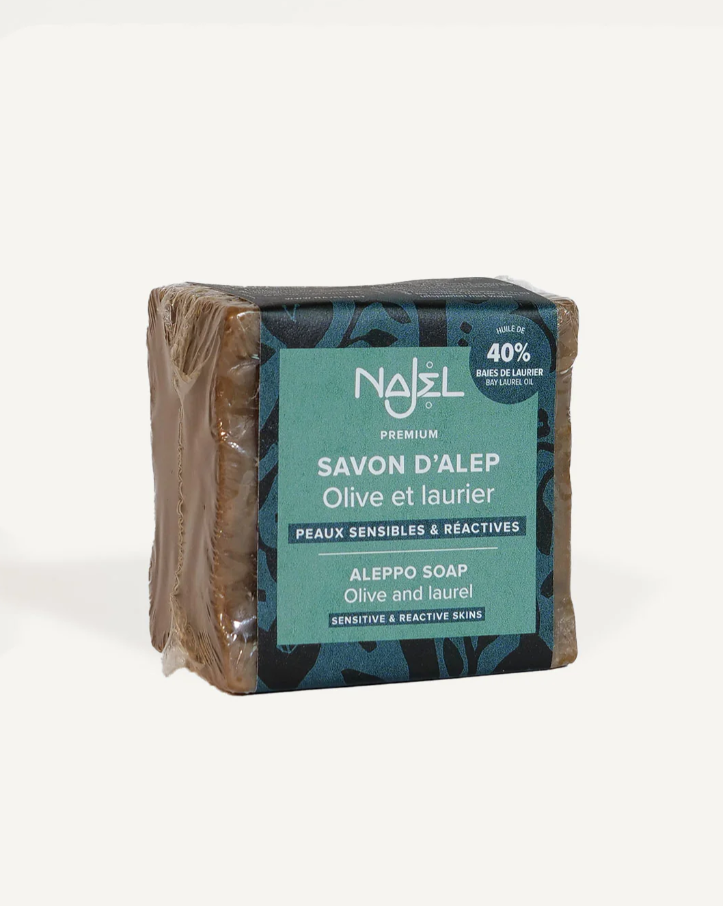 Jabón Alepo Najel 40% de Bayas de Laurel - Alecobio