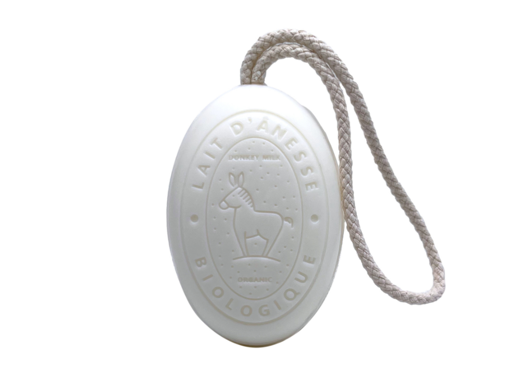 Jabón de Leche de Burra BIO con cuerda - Alecobio