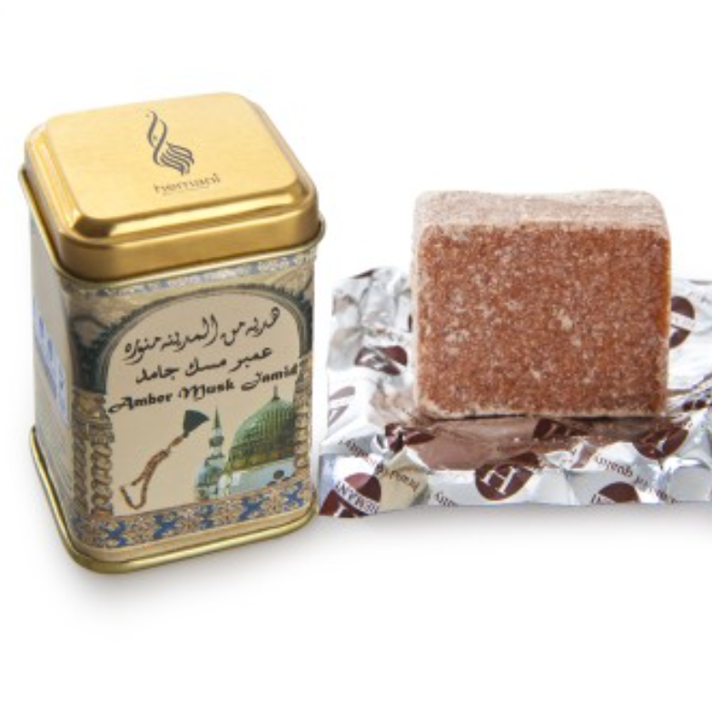 Perfume  en piedra Amber Musk Jamid - Alecobio