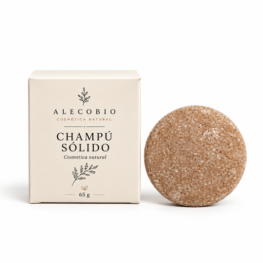 Champú Sólido con Romero y Quina - Alecobio