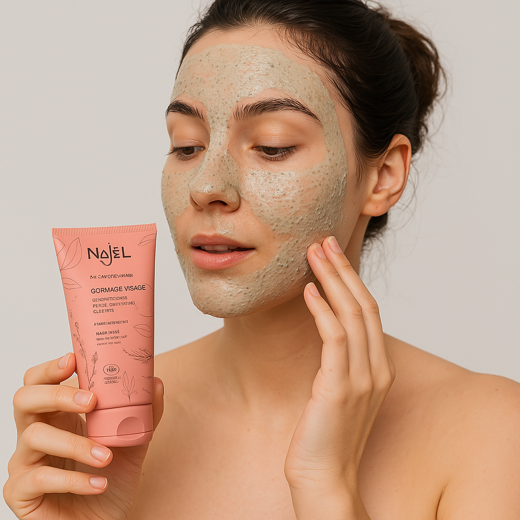 Exfoliante Facial con Arcilla Verde y Cítricos - Alecobio