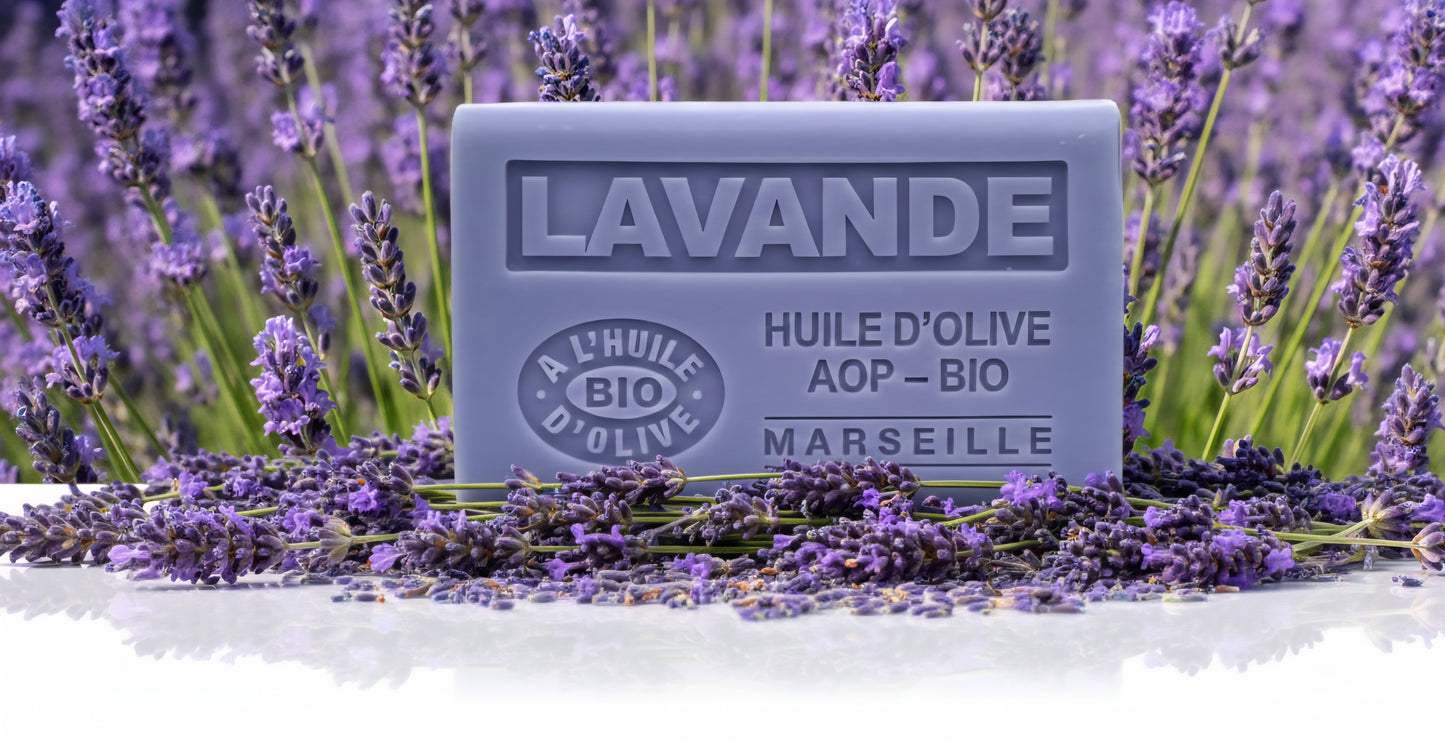 Jabón de Lavanda Ecológica 125g - Alecobio