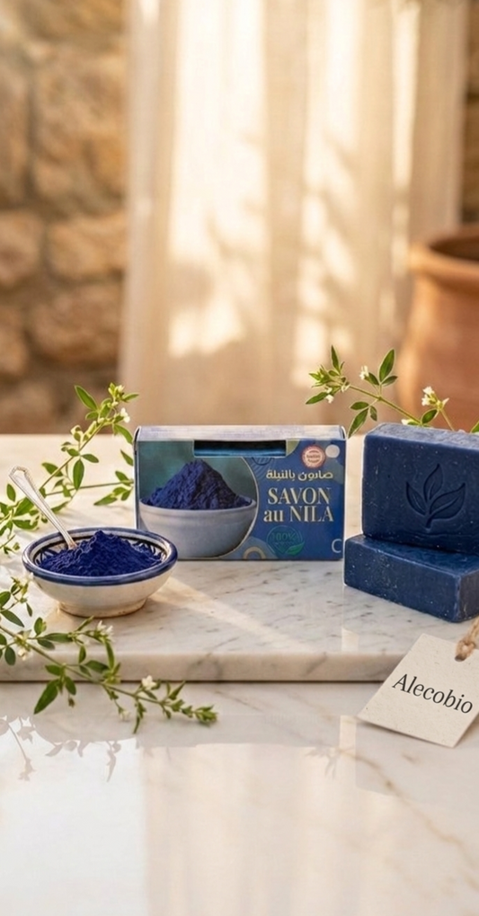 Jabón Aclarante y Blanqueador de Nila Azul - Alecobio