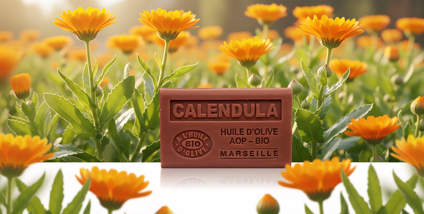 Jabón de Caléndula Bio 125g - Alecobio
