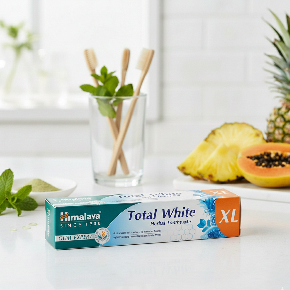 Pasta Dentífrica Blanco Total Himalaya - Alecobio