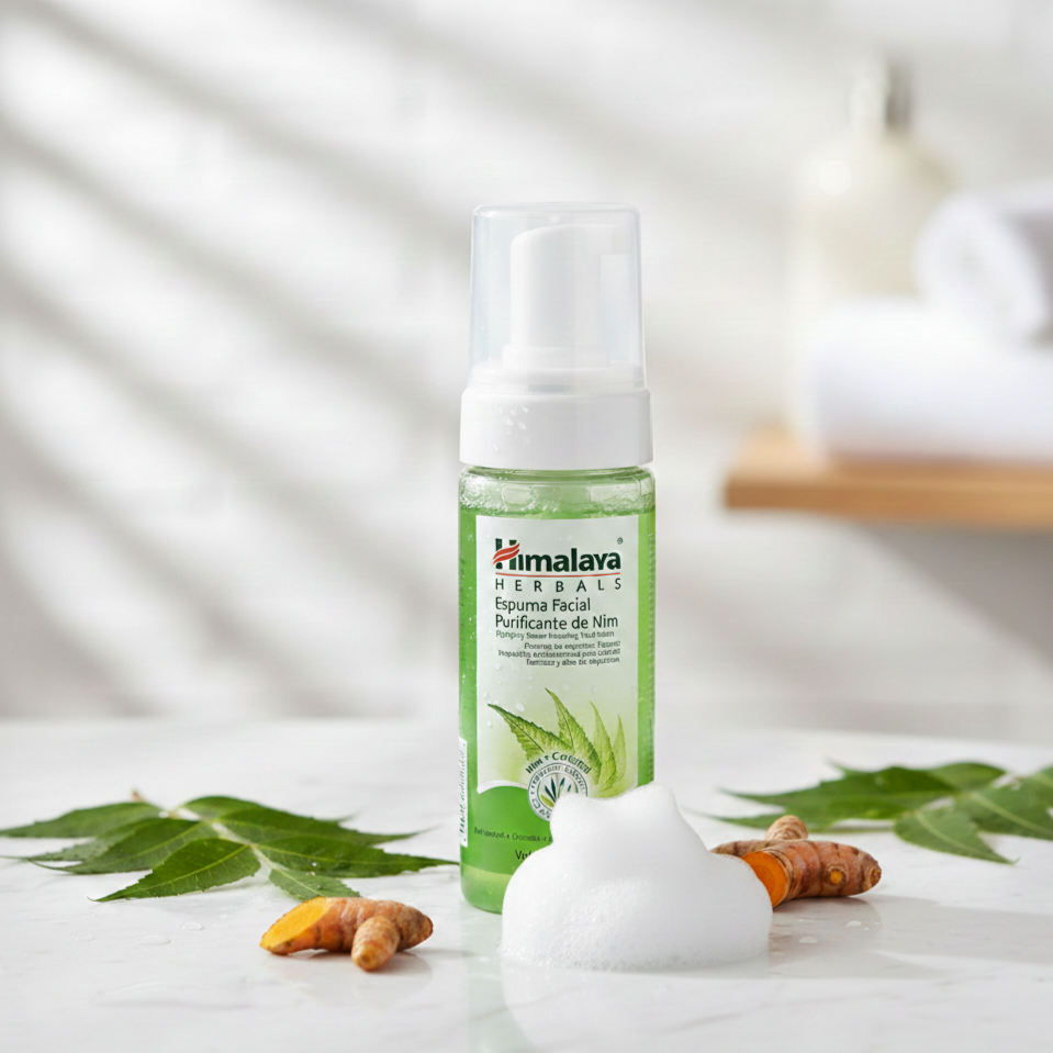 Espuma Limpiadora de Nim Purificante Himalaya - Alecobio