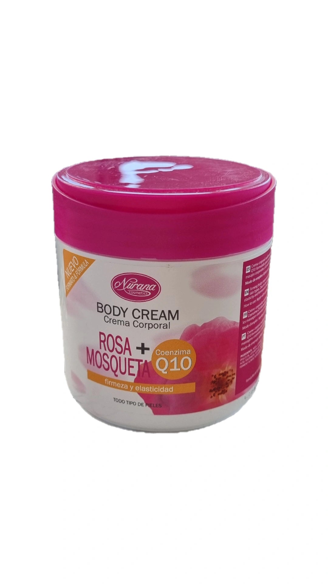 Crema corporal de Rosa Mosqueta + Coenzima Q10 - Alecobio