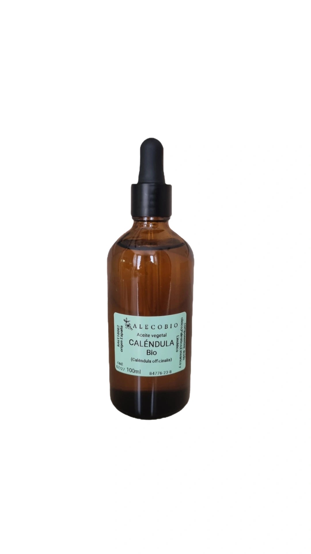 Aceite Vegetal Caléndula Bio 100ml - Alecobio