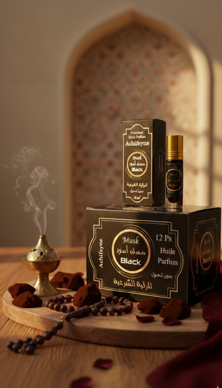 Aceite de Perfume Concentrado Musk Black (sin alcohol) - Alecobio