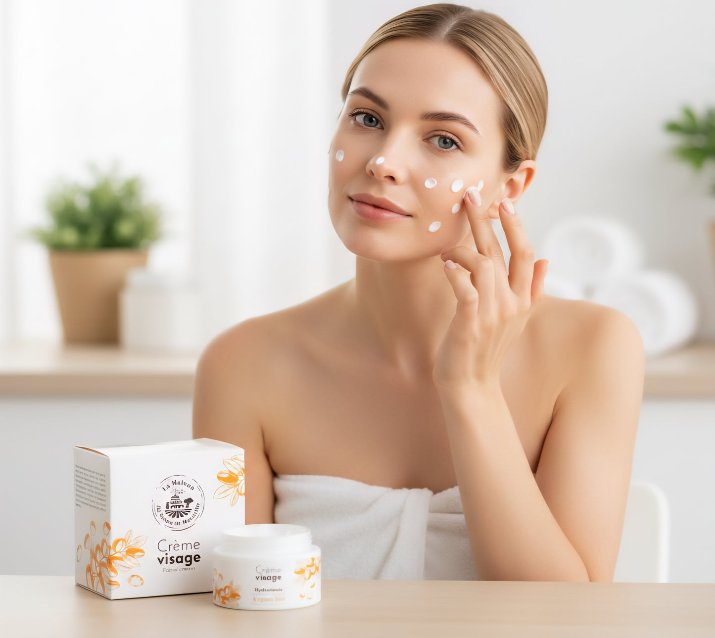 Crema Facial de Aceite de Argán Bio de La Maison du Savon de Marseille