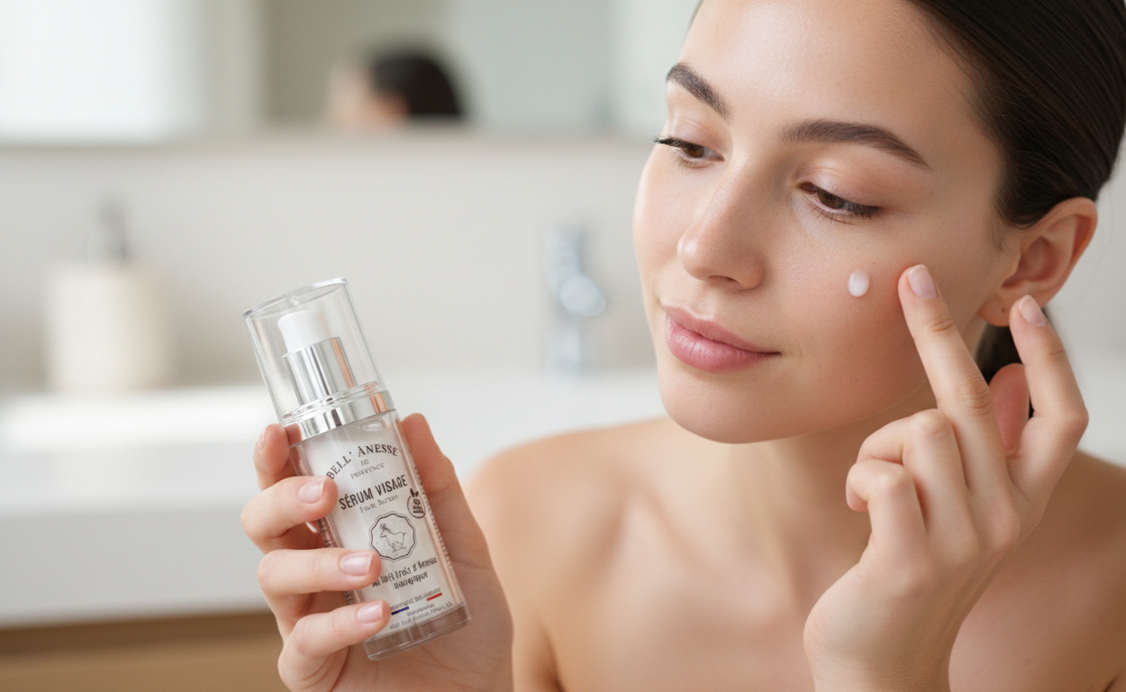 Sérum Facial con Leche de Burra Ecológica, Colágeno y Ácido Hialurónico - Alecobio