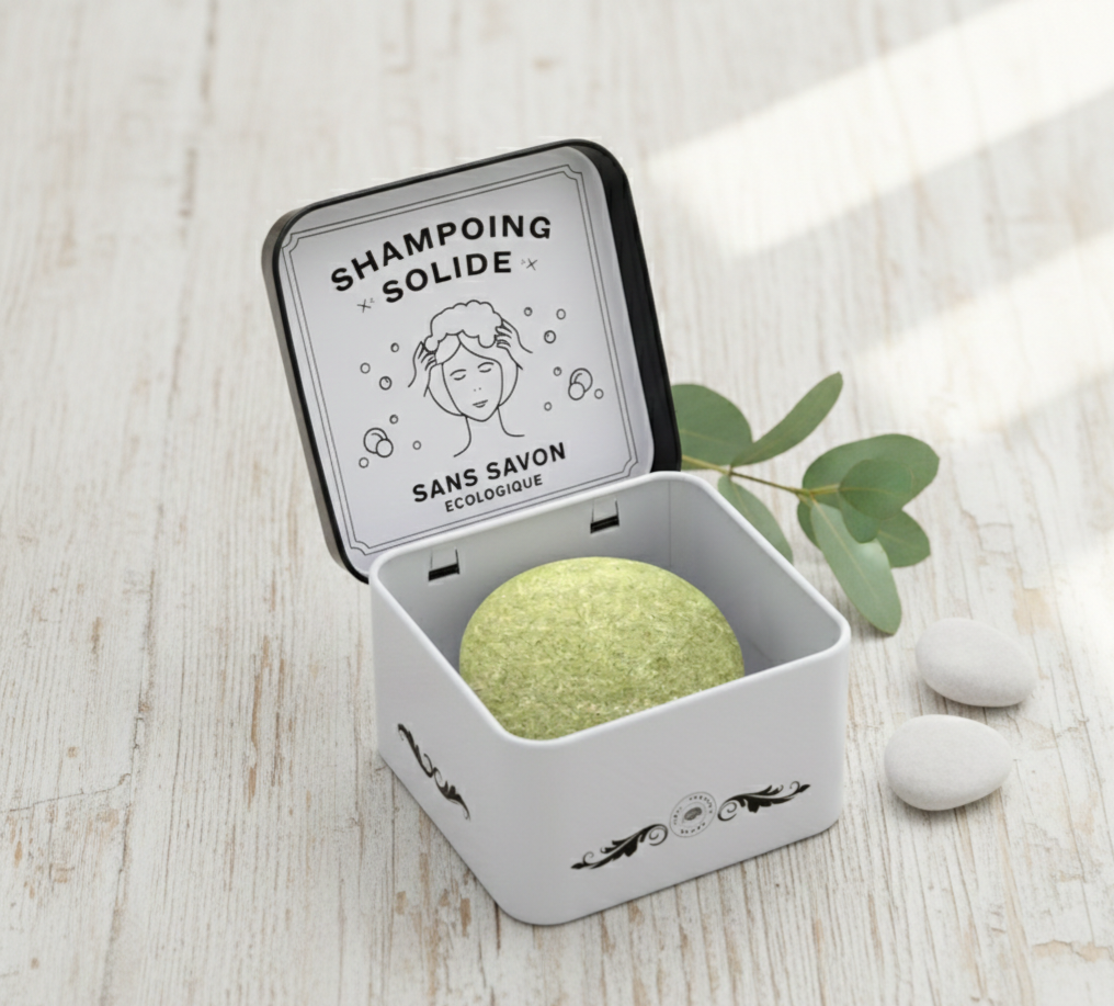 Caja Metálica Burra para Champú Sólido - Alecobio