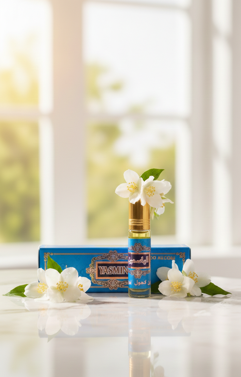 Aceite de Perfume sin Alcohol de Jazmín - Alecobio