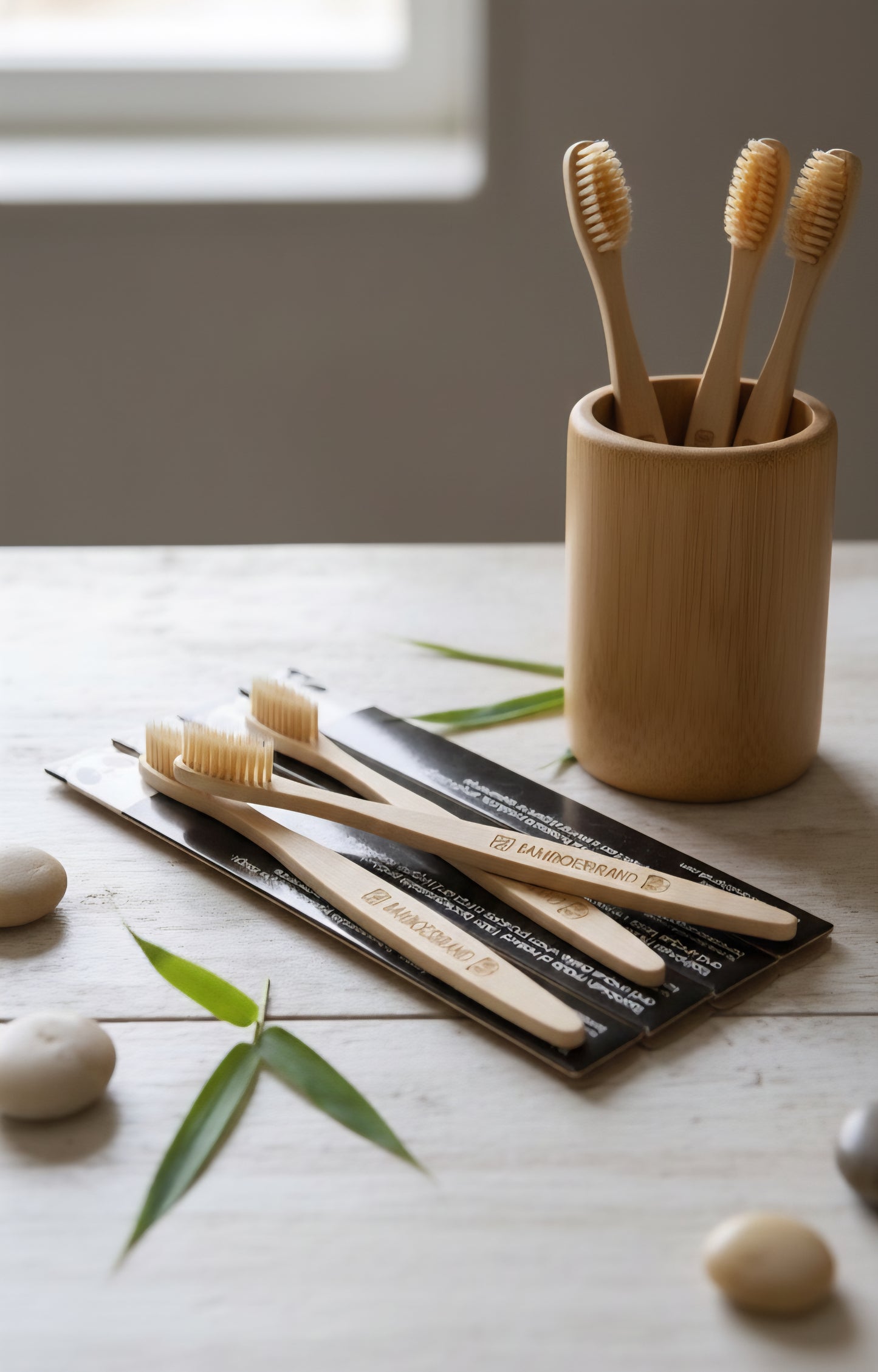 Cepillo Dental de Bambú con cerdas de Fibra Natural 1 unidad - Alecobio