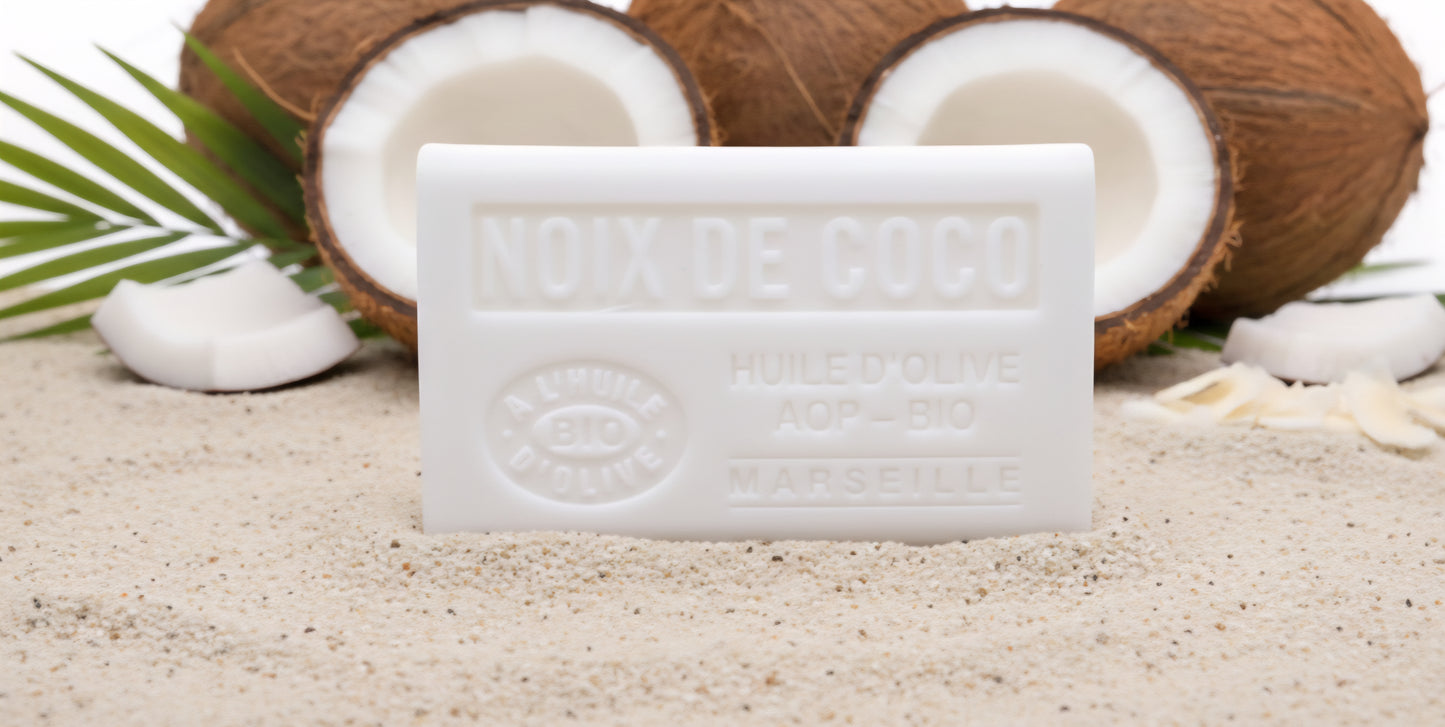 Jabón de Coco Ecológico 125g - Alecobio