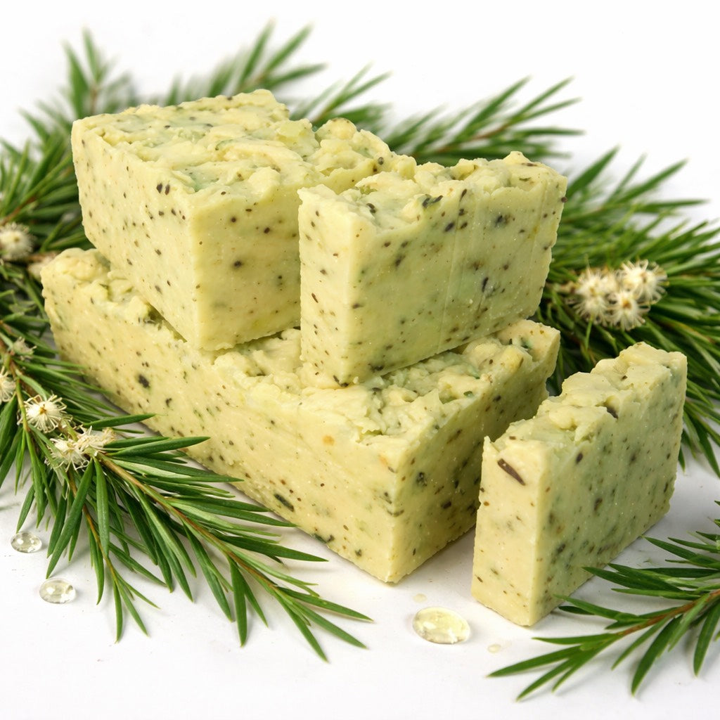 Jabón Artesano con Árbol de Té - Alecobio