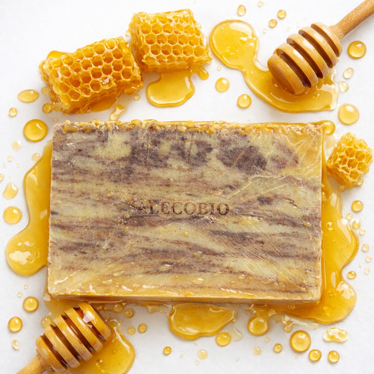 Jabón Artesano con Miel, Aloe y Propóleo - Alecobio