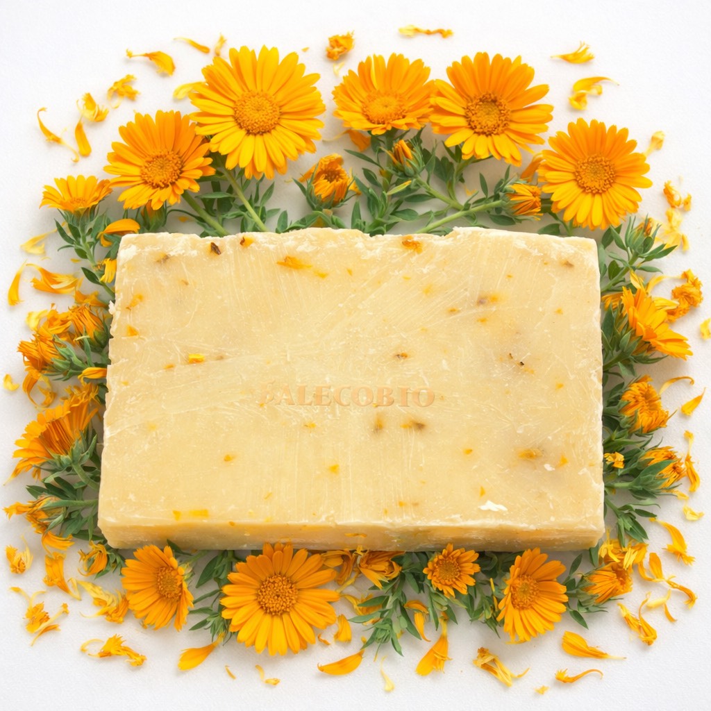 Jabón Artesano con Caléndula - Alecobio