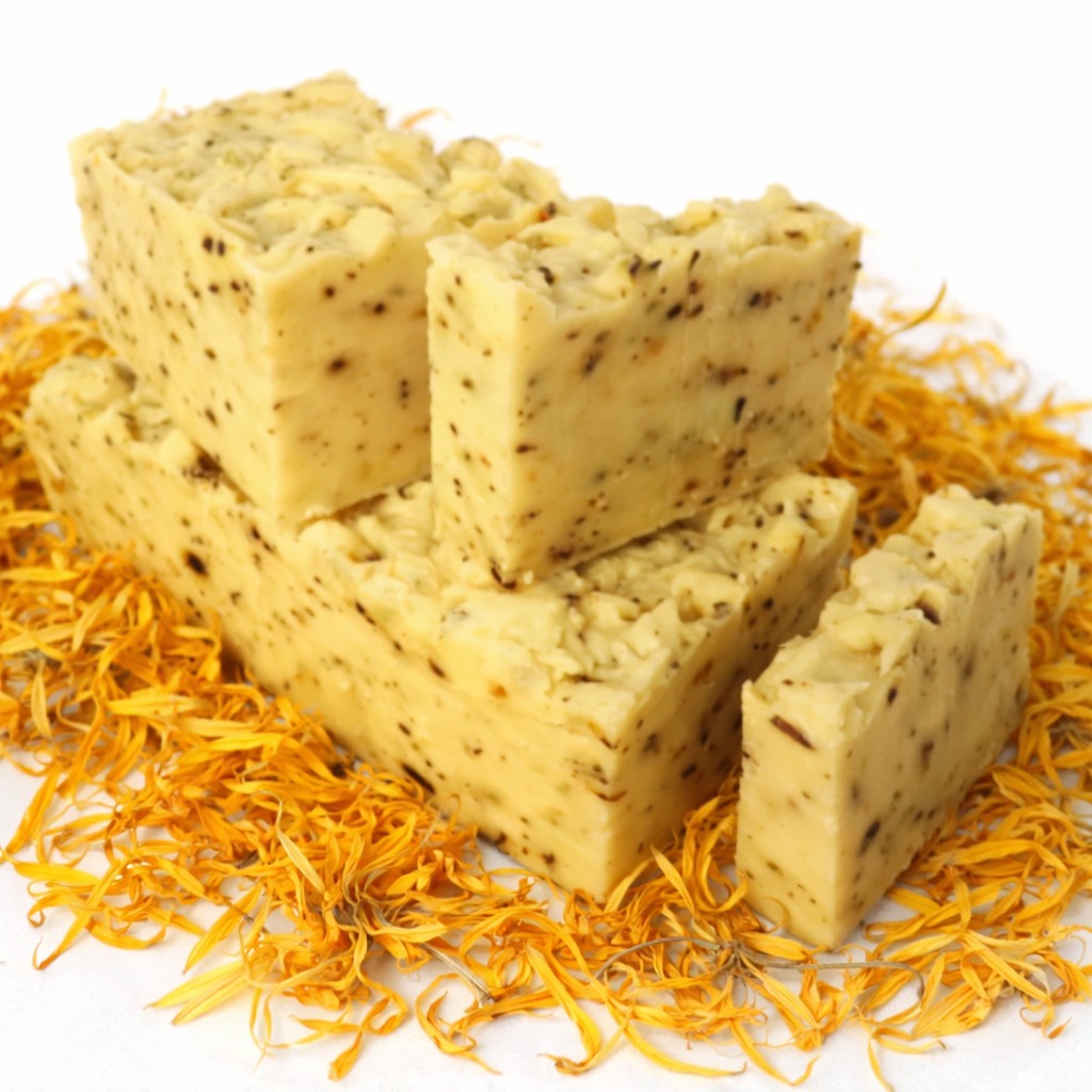 Jabón Artesano con Caléndula - Alecobio