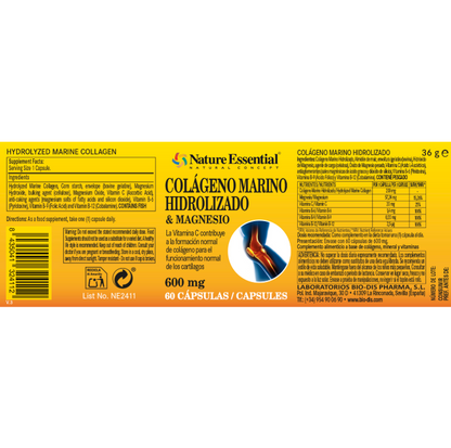 Colágeno Marino Hidrolizado + Magnesio - Alecobio