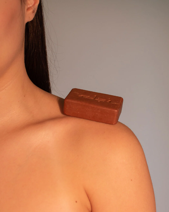 Jabón de Alepo con Aceite de Argán y Rhassoul - Alecobio