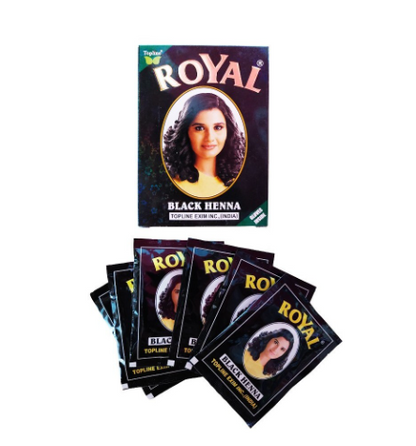 Henna Royal Negra Cabello - Alecobio