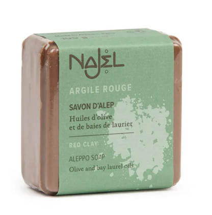 Jabón de Alepo con arcilla roja - Alecobio