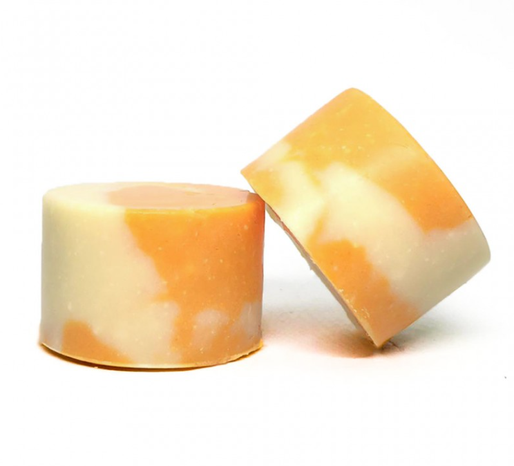 Exfoliante Sólido con Azúcar y Mandarina - Alecobio