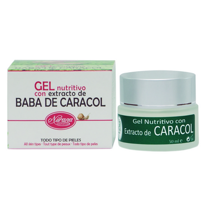 Gel Facial Nutritivo de Baba de Caracol - Alecobio