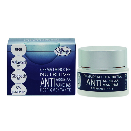 Crema Facial Nutritiva de Noche Antimanchas - Alecobio
