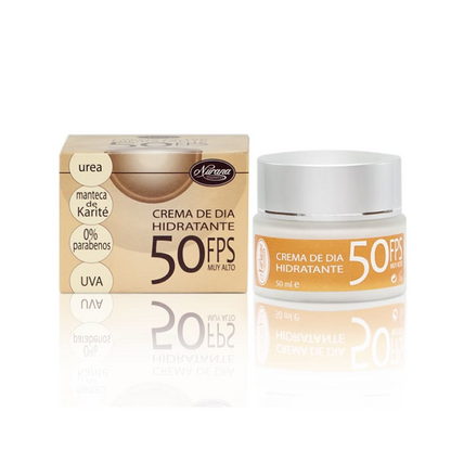 Crema Facial Hidratante de Día con FPS 50 - Alecobio