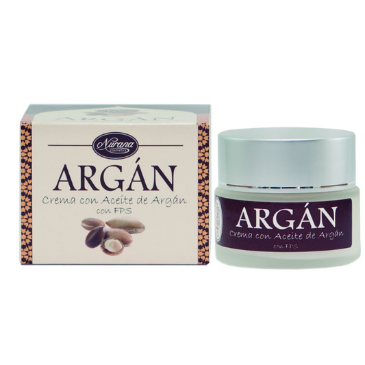 Crema Facial con Aceite de Argán - Alecobio