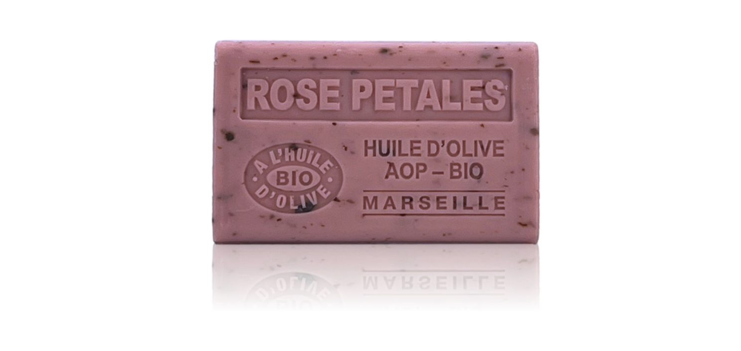 Jabón de Pétalos de Rosa  Ecológico ( Exfoliante) - Alecobio
