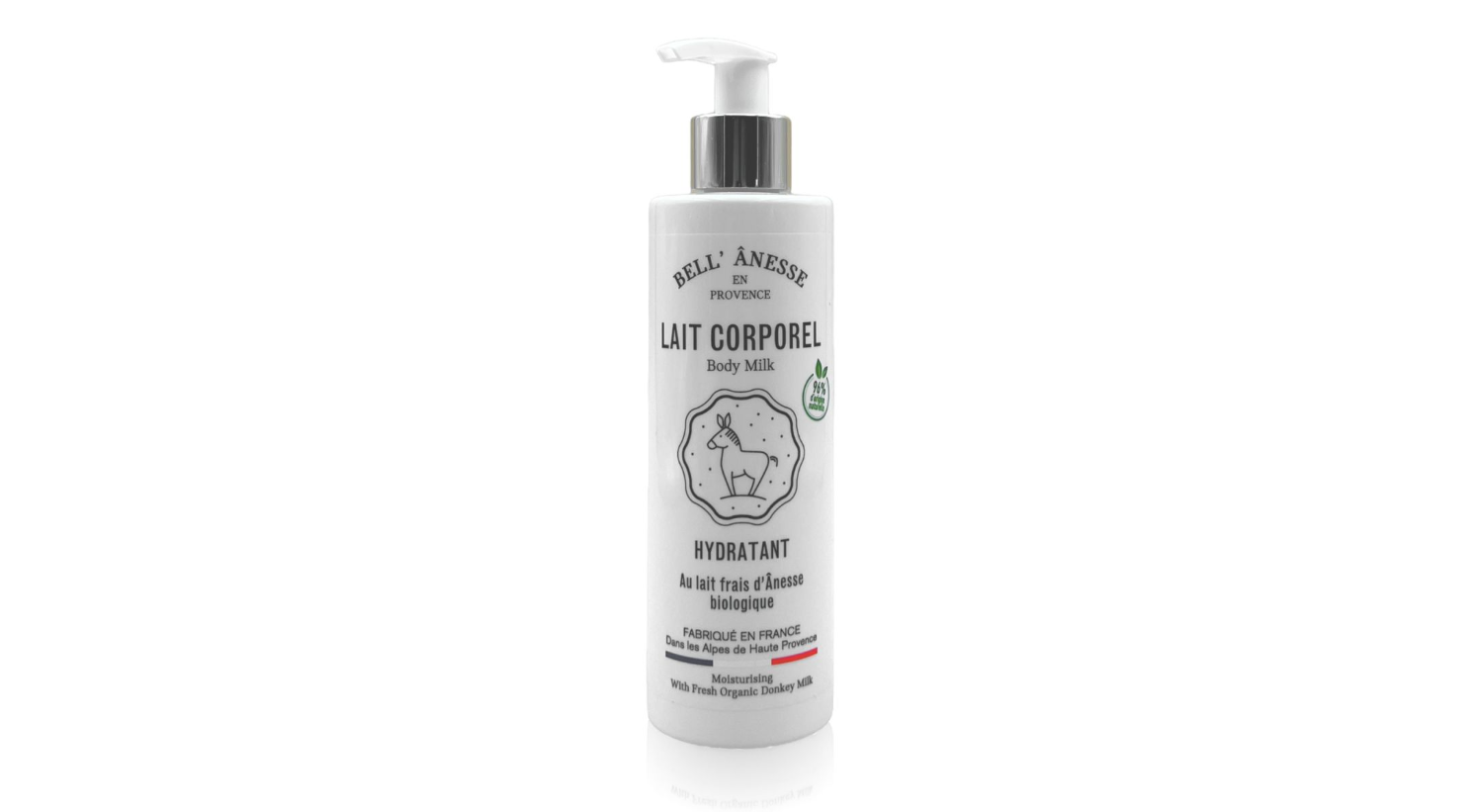 Loción Corporal Hidratante de Leche de Burra Orgánica - Alecobio