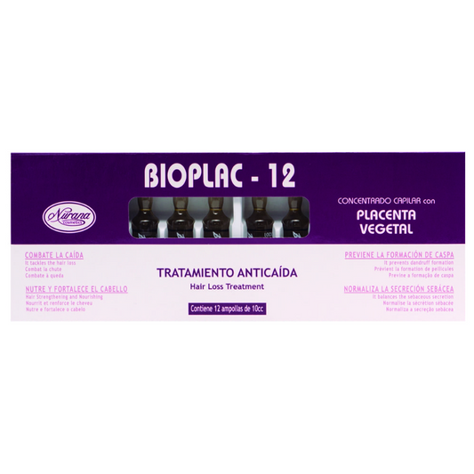 Ampollas Capilares de Placenta Vegetal  Anticaída - Alecobio