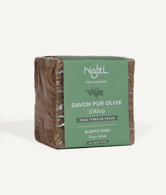 Jabón  100 % puro de Oliva de Alepo - Alecobio
