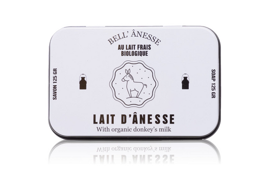 Caja Metálica de Leche de Burra para Jabón 125g - Alecobio