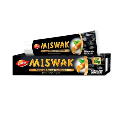 Pasta Dental Miswak con Carbón Activo - Alecobio