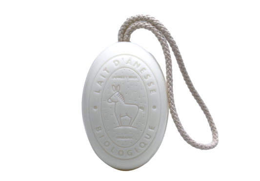 Jabón de Leche de Burra BIO con cuerda - Alecobio