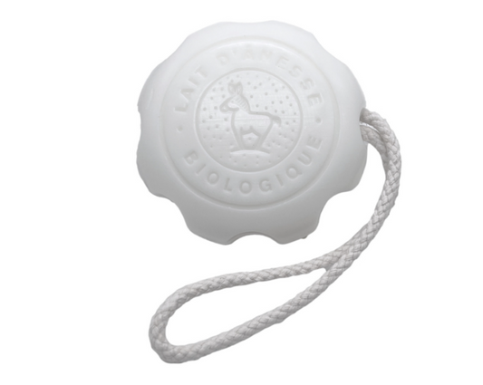 Jabón de Masaje con Cuerda de Leche de Burra Ecológica