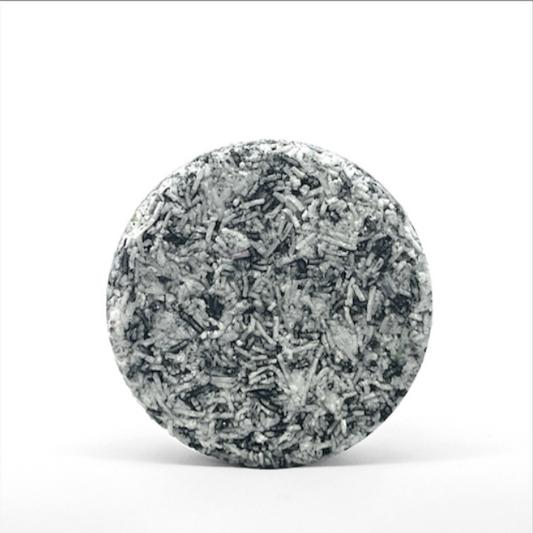 Espuma de Afeitar Sólida con Avellana, Karité y Carbón Vegetal - Alecobio