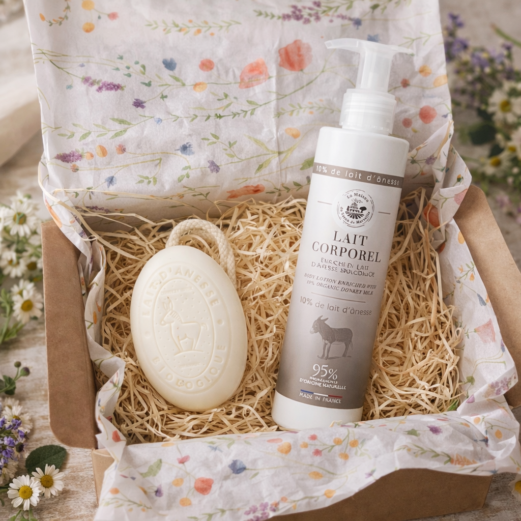 Pack Hidratación Corporal Suave – Leche de Burra BIO Nutritiva - Alecobio