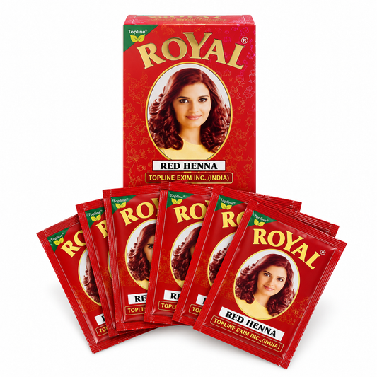 Henna Royal Roja para Cabello