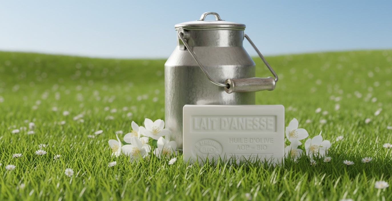 Jabón de Leche de Burra BIO 125g - Alecobio