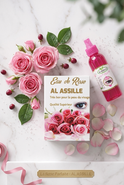 Agua de Rosa Damascena  Marroquí Al Assile