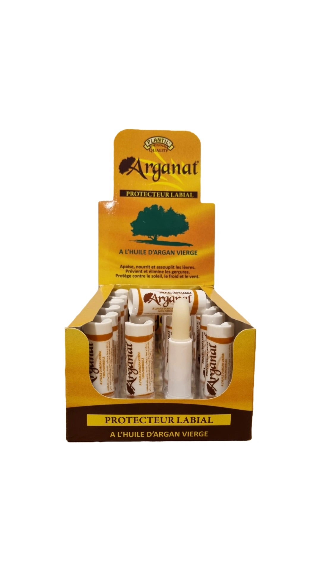 Protector Labial al Aceite de Argán Virgen  Arganat - Alecobio